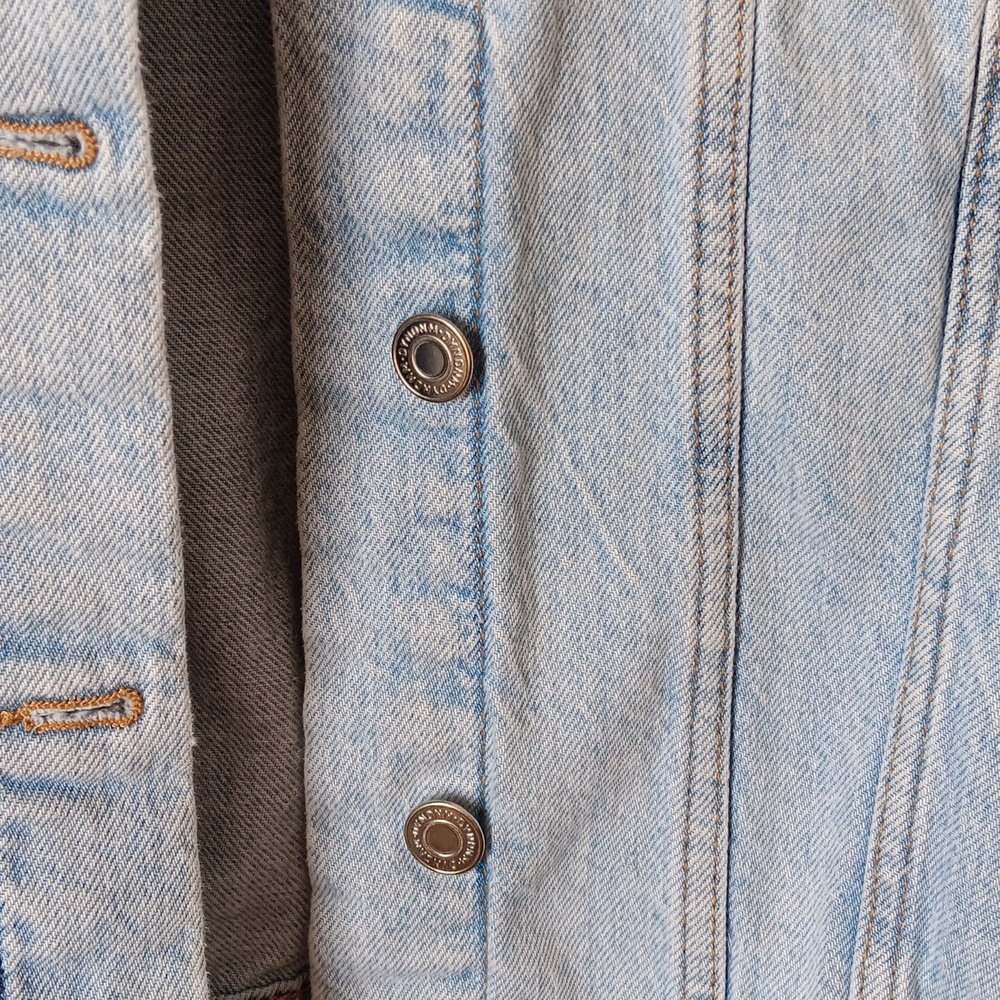 Dynamite Blue Jean Jacket Oversided Style - Picture 4 of 5